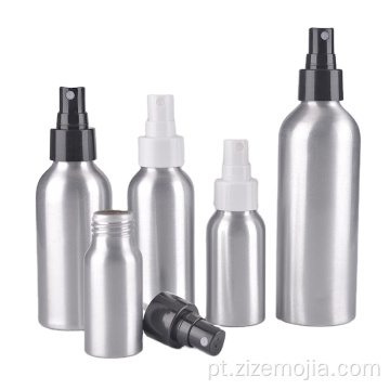 Wholesale garrafas de metal de pulverização de pulverização de alumínio vazio cosmético